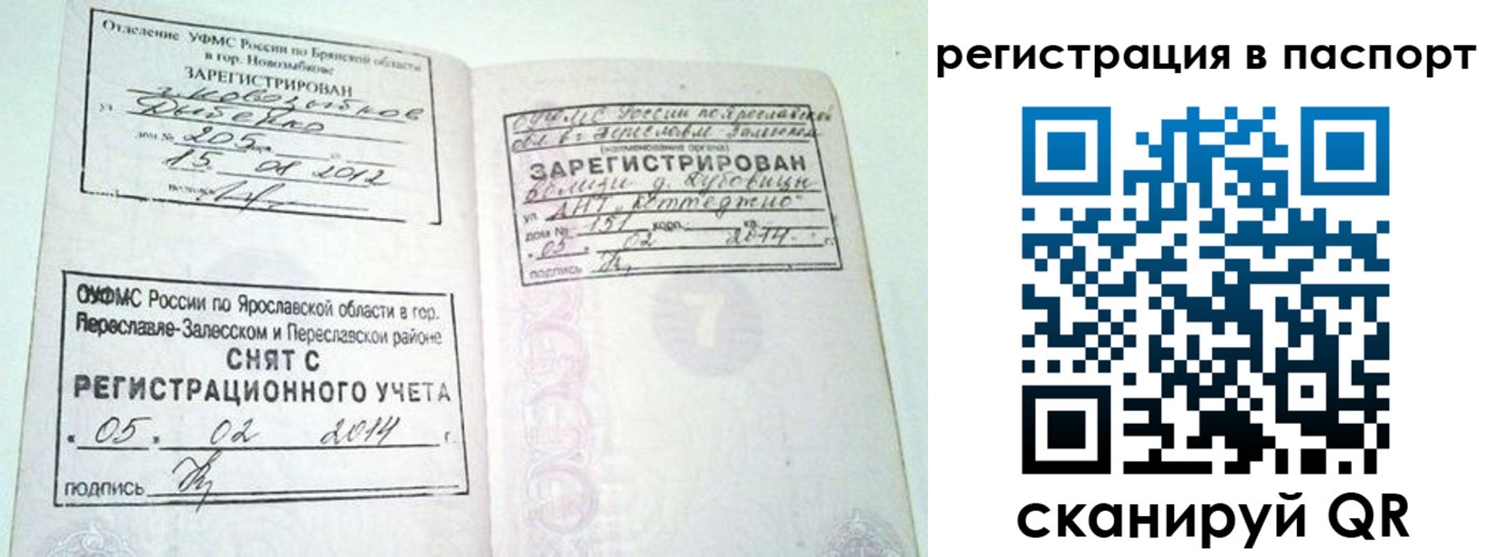 прописка в квартире в Губахе